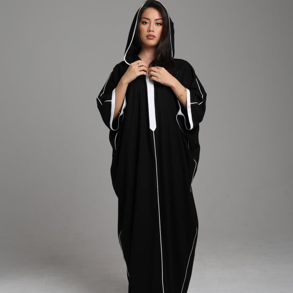 Noha Kaftan - Black