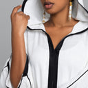 قفطان نهى - أبيض