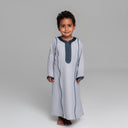 Boy Kaftan- Light Grey
