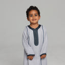Boy Kaftan- Light Grey